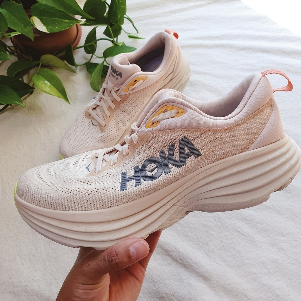 HOKA Bondi 8 | Cream Vanilla | Women's US 9.5
